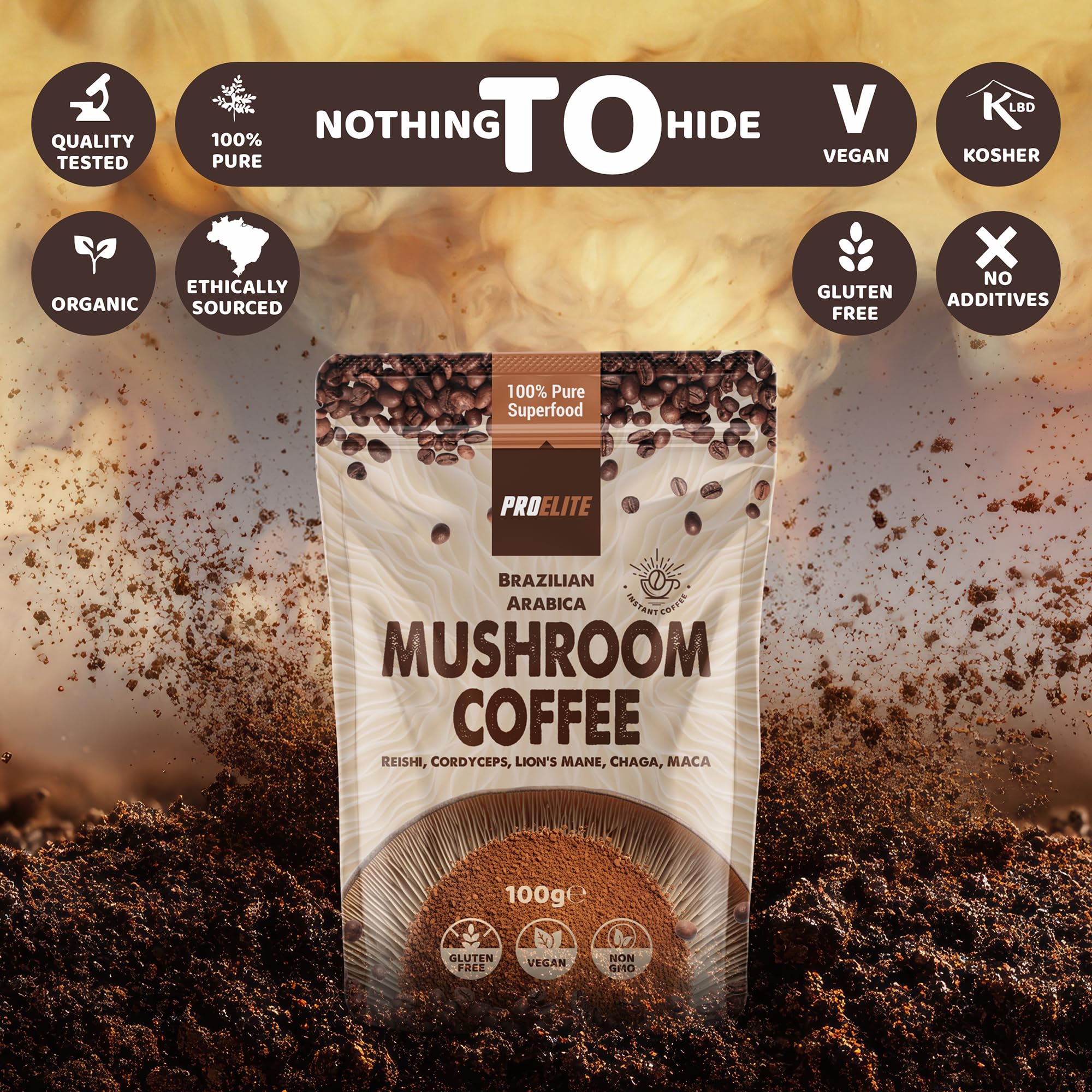 Mushroom Coffee | Pro-Elite