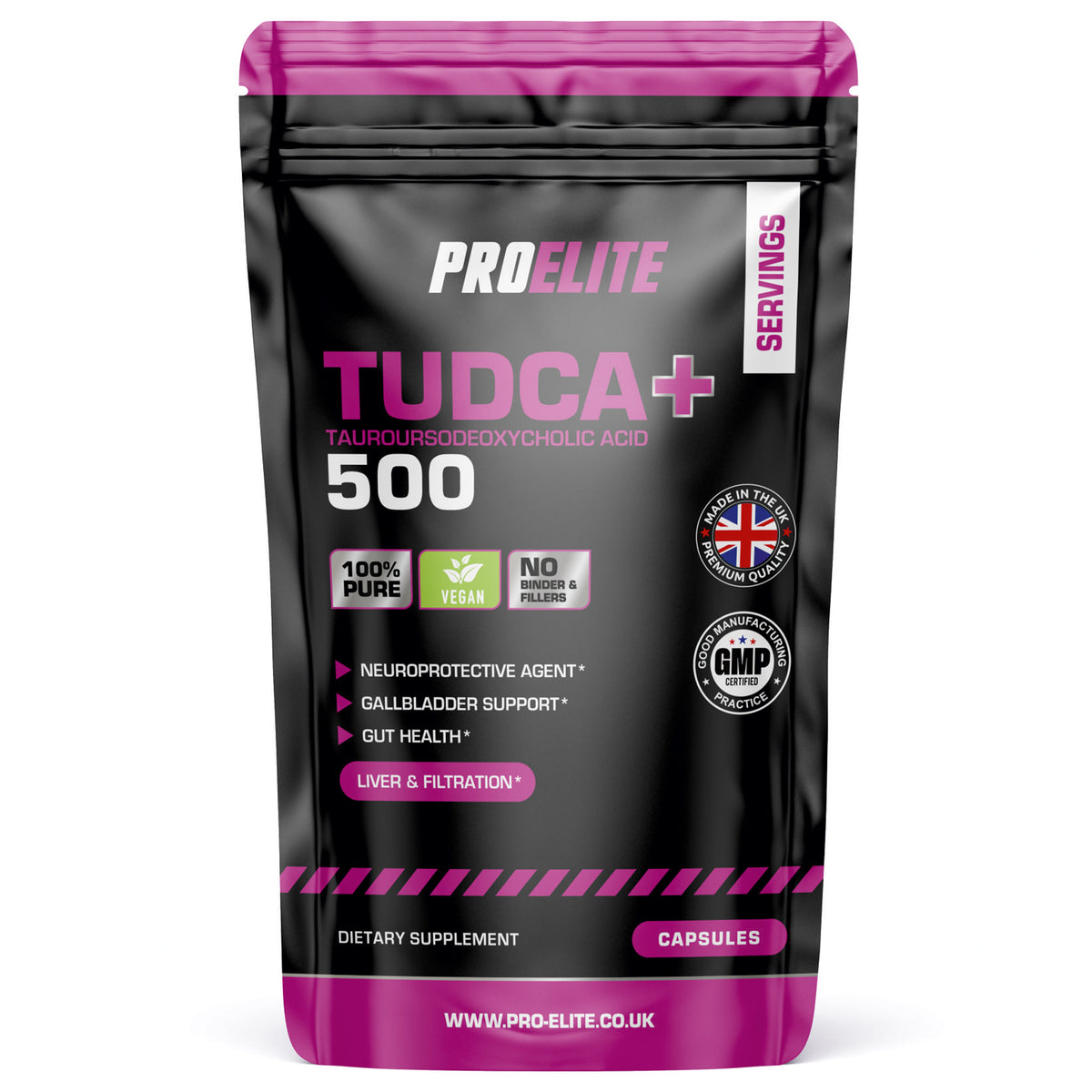 TUDCA Vegan Capsules | Pro-Elite