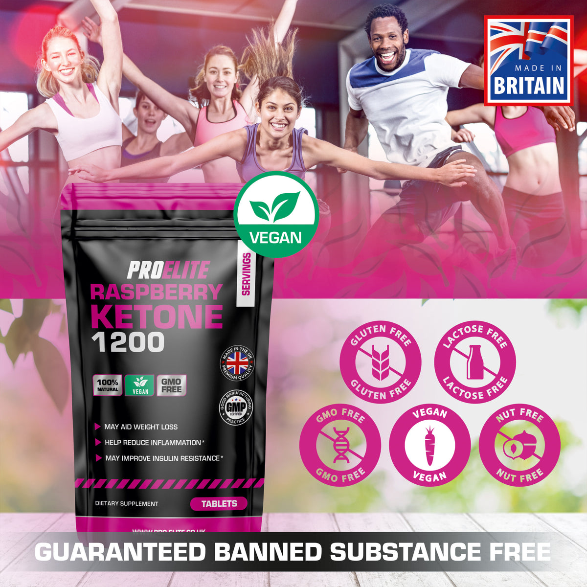 Raspberry Ketone Tablets | Pro-Elite