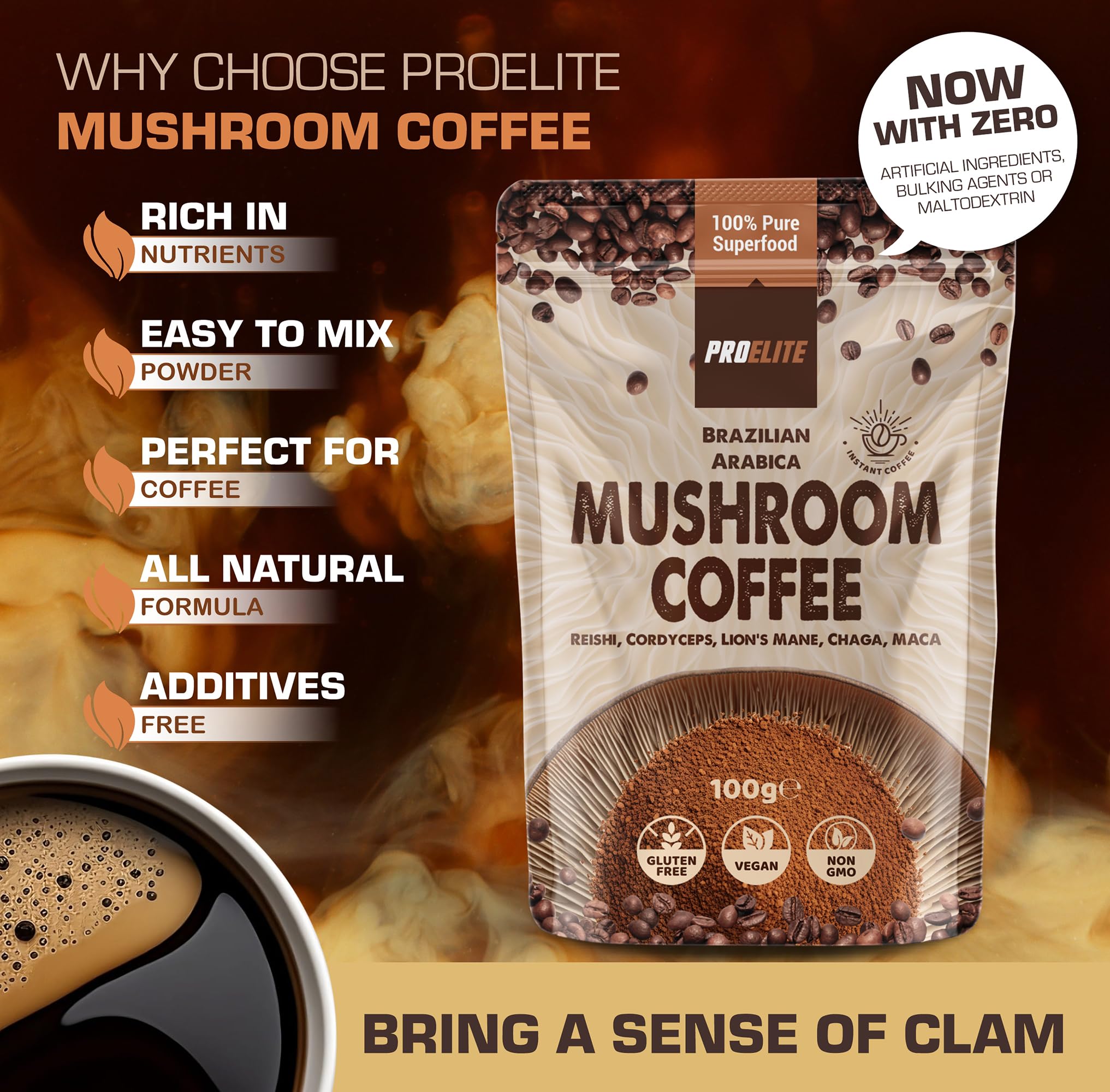 Mushroom Coffee | Pro-Elite