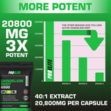 Dandelion Root Capsules | Pro-Elite