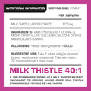 Pro-Elite Milk Thistle 40:1 Extract Vegan Tablets