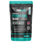 Omega 3 Fish Oil 500mg - Softgels | Pro-Elite
