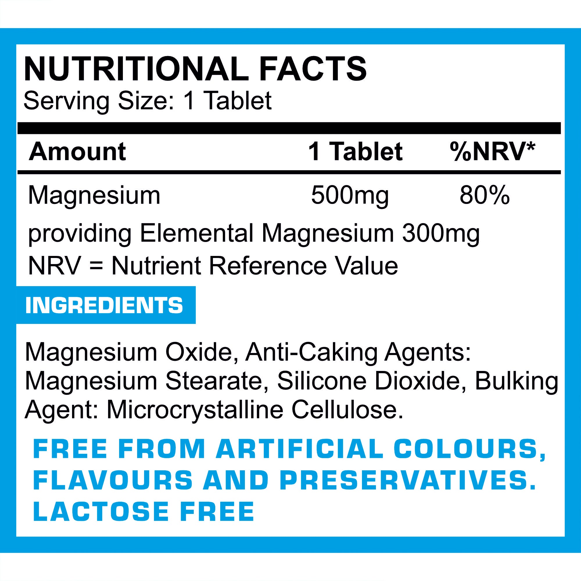 Magnesium Tablets | Pro-Elite