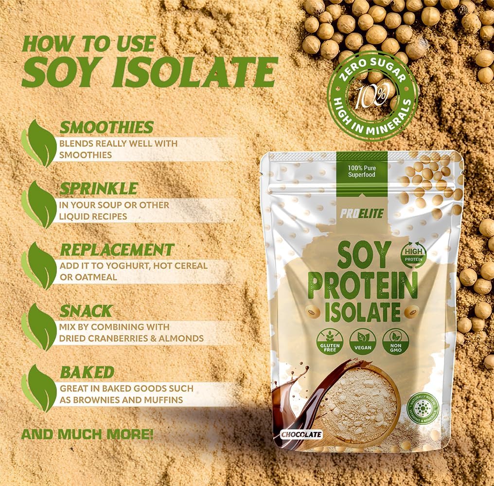 Soy Protein 1kg | Pro-Elite