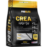 Pure Creatine Monohydrate Powder 500g (Pouch) | Pro-Elite