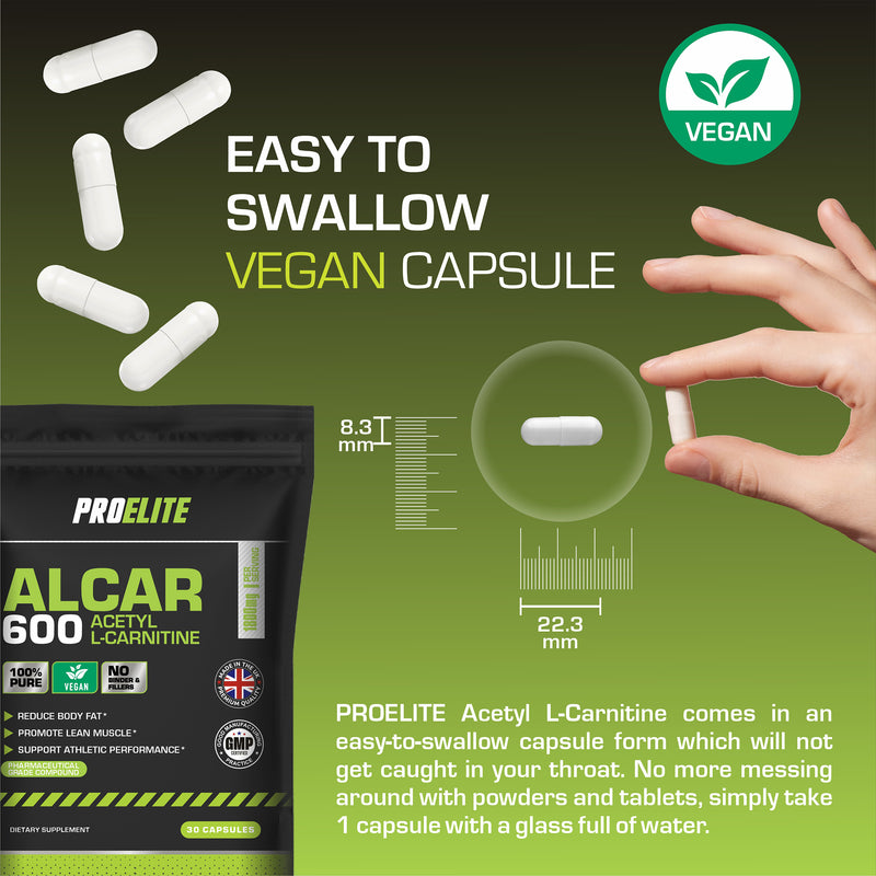 PROELITE Acetyl L-Carnitine Vegan Capsules