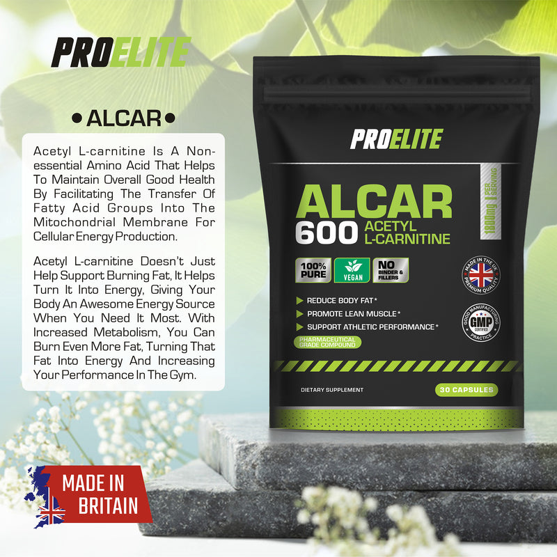 PROELITE Acetyl L-Carnitine Vegan Capsules