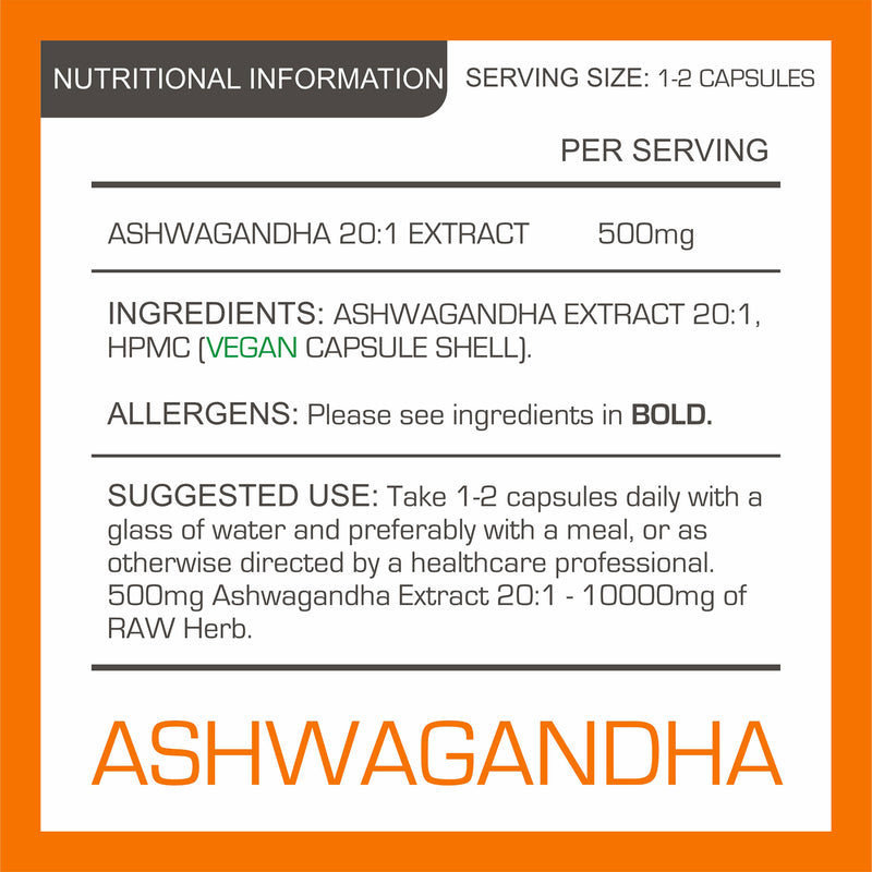 Pro-Elite Ashwagandha Vegan Capsules