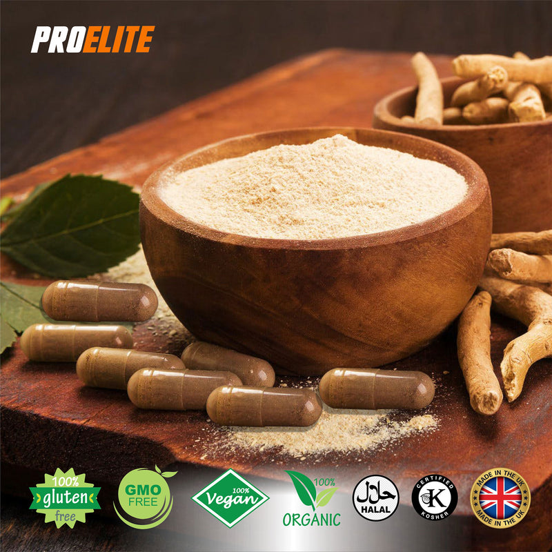 Pro-Elite Ashwagandha Vegan Capsules