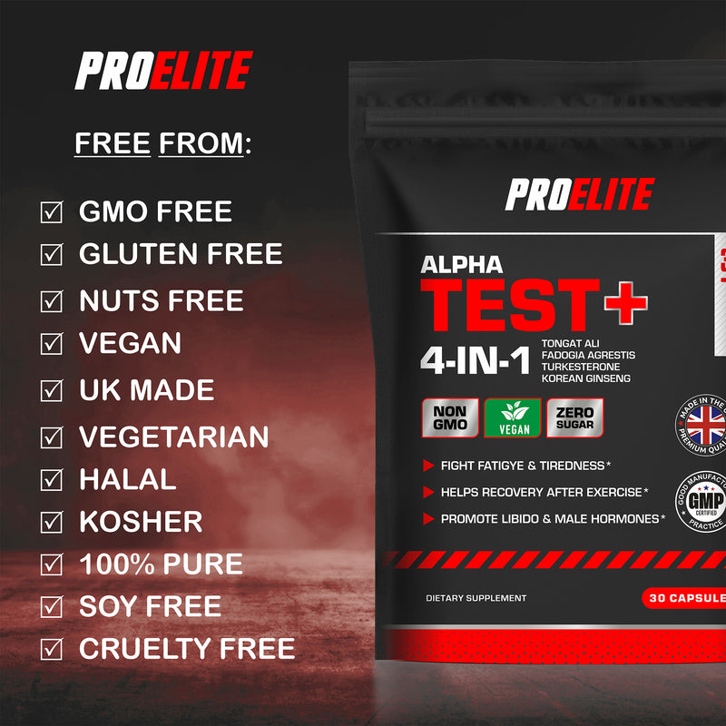 PROELITE Alpha Test+ Vegan Capsules