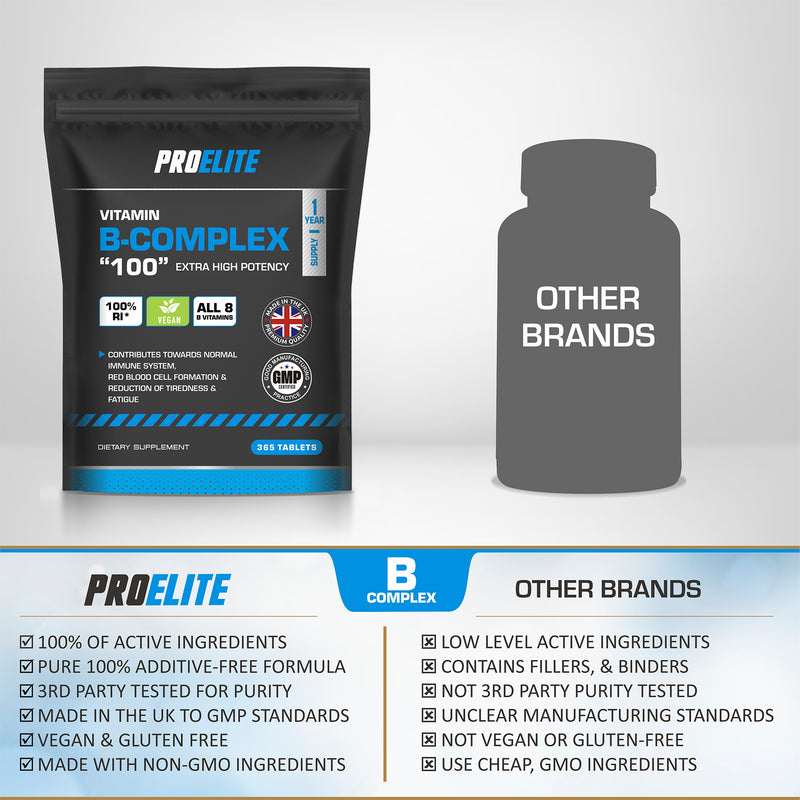 Pro-Elite B-Complex Vegan Tablets