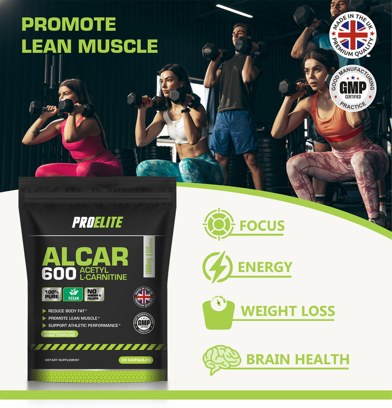 PROELITE Acetyl L-Carnitine Vegan Capsules