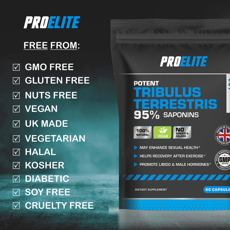 Pro-Elite Tribulus Terrestris Vegan Capsules